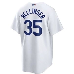 Nike Los Angeles Dodgers Cody Bellinger Jersey T770-LDWH-LD7-B35 (White/Blue)